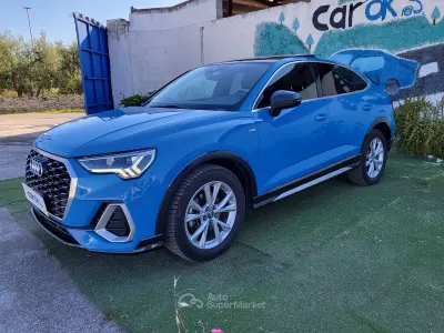 Usata Audi Q3 S-Line 150 CV (110 kW) 2020 Blu SUV