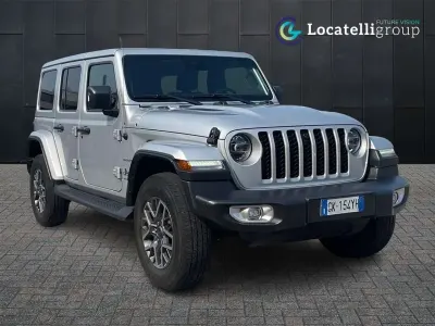 Usata Jeep Wrangler Unlimited Sahara 272 CV (200 kW) 2022 Argento SUV
