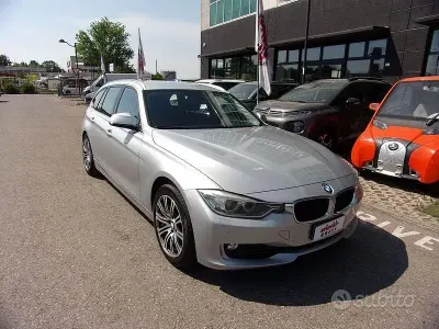 Usata BMW 316 120 CV (88 kW) 2013 Grigio Berlina