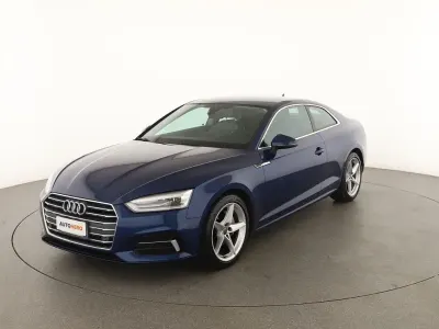 Usata Audi A5 Sport 190 CV (139 kW) 2018 Blu Coupé
