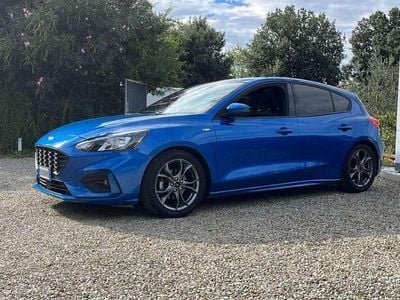 Usata Ford Focus ST-Line 120 CV (88 kW) 2018 Blu/azzurro Berlina