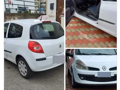 Usata Renault Clio II 85 CV (62 kW) 2008 Bianco Furgone
