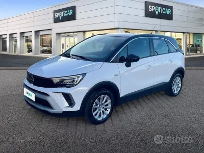 Usata Opel Crossland X Elegance 110 CV (80 kW) 2022 Bianco SUV