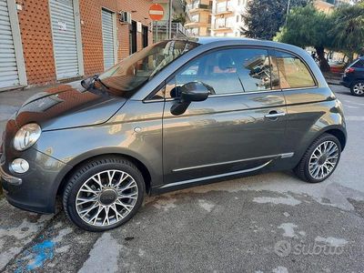 Usata Fiat 500 Lounge 69 CV (50 kW) 2015 Grigio Utilitaria