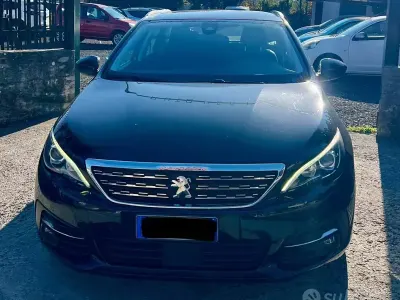 Usata Peugeot 308 GT-line 131 CV (96 kW) 2018 Nero Station wagon