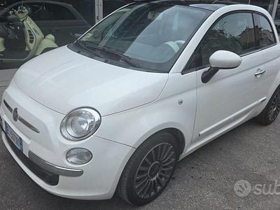 Usata Fiat 500 Lounge 69 CV (50 kW) 2012 Bianco Berlina