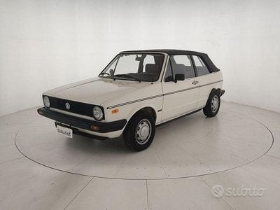 Usata VW Golf Cabriolet 50 CV (36 kW) 1982 Bianco Cabrio