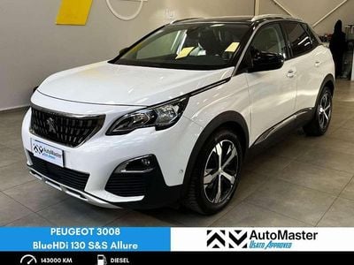 Usata Peugeot 3008 Allure 131 CV (96 kW) 2018 Bianco SUV