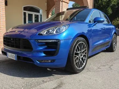 Usata Porsche Macan 311 CV (228 kW) 2017 Blu/azzurro SUV