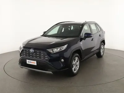 Gebraucht Toyota RAV4 Hybrid Business Edition 218 PS (160 kW) 2020 Blau SUV