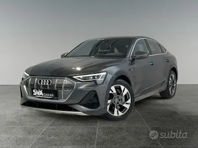 Usata Audi e-tron Sportback Comfort 264 kW (360 CV) 2021 Grigio SUV