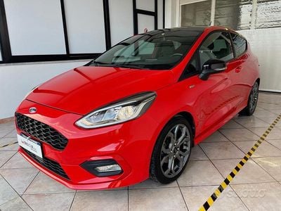 Usata Ford Fiesta ST-Line 86 CV (63 kW) 2018 Rosso Berlina