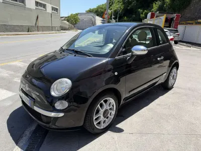 Usata Fiat 500 Lounge 69 CV (50 kW) 2011 Nero Utilitaria