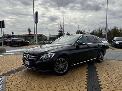 Usata Mercedes C200 Edition 136 CV (100 kW) 2017 Nero Station wagon
