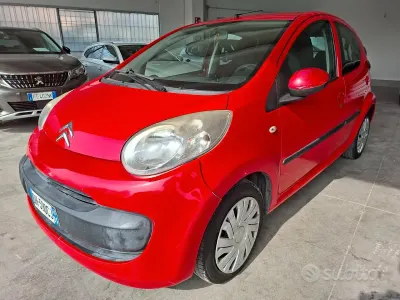 Usata Citroën C1 68 CV (50 kW) 2007 Rosso Utilitaria