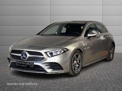 Usata Mercedes A180 Premium 116 CV (85 kW) 2020 Argento mojave Berlina