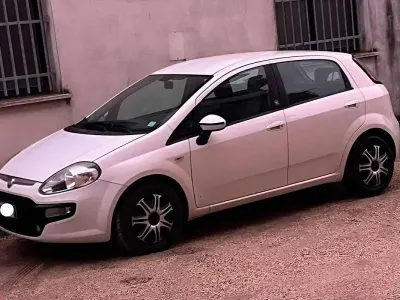 Usata Fiat Punto Evo S 75 CV (55 kW) 2011 Bianco Utilitaria
