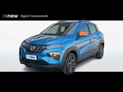 Usata Dacia Spring Comfort Plus 33 kW (45 CV) 2021 Blu chiaro Utilitaria