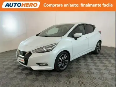 Usata Nissan Micra N-Connecta 90 CV (66 kW) 2017 Bianco Utilitaria
