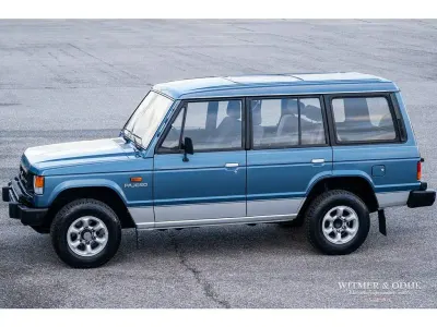 Usata Mitsubishi Pajero 141 CV (103 kW) 1990 Blu SUV