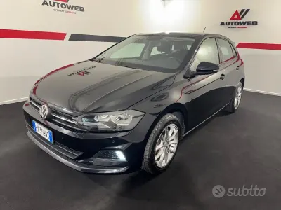 Begagnad VW Polo Highline 95 HK (69 kW) 2019 Svart Halvkombi