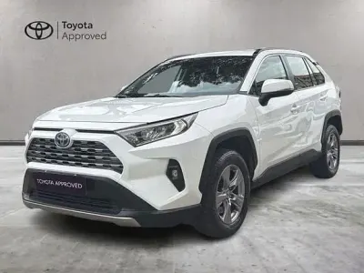 Usata Toyota RAV4 Hybrid Active 218 CV (160 kW) 2022 Bianco SUV