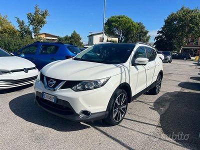 Usata Nissan Qashqai Tekna 110 CV (80 kW) 2014 Bianco SUV