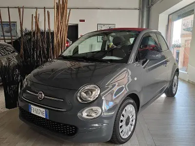 Begagnad Fiat 500C Lounge 69 HK (50 kW) 2019 Grå Cab