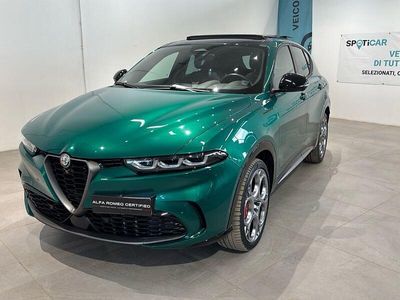 Usata Alfa Romeo Tonale Edizione Speciale 280 CV (205 kW) 2023 Verde SUV