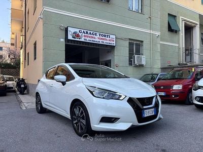 Usata Nissan Micra Tekna 90 CV (66 kW) 2018 Bianco Utilitaria
