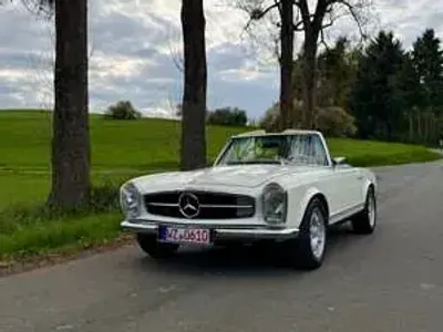 Usata Mercedes SL280 170 CV (125 kW) 1968 Bianco Cabrio