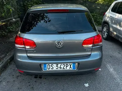 Usata VW Golf VI 110 CV (80 kW) 2008 Grigio Utilitaria