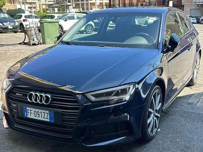 Usata Audi A3 Sport 184 CV (135 kW) 2017 Blu/azzurro Berlina