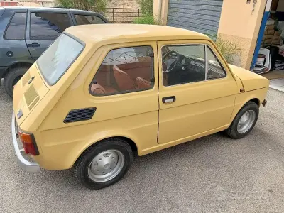 Usata Fiat 126 1970 Giallo Utilitaria