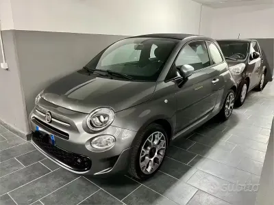 Usata Fiat 500 Rockstar 85 CV (62 kW) 2020 Grigio Cabrio