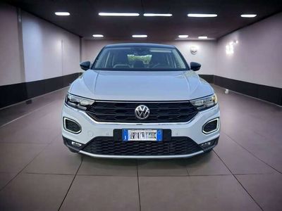 usata VW T-Roc T-Roc2.0 tdi Advanced 4motion dsg bianco perla