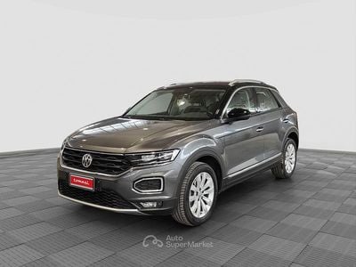 Usata VW T-Roc Advance 116 CV (85 kW) 2019 Nero SUV