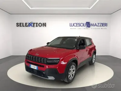 Usata Jeep Avenger Altitude 101 CV (74 kW) 2024 Rosso SUV
