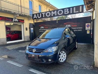 Usata VW Golf Plus Cross Comfortline 102 CV (75 kW) 2008 Blu Monovolume