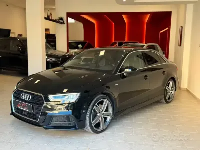 Usata Audi A3 Design 150 CV (110 kW) 2017 Nero Berlina