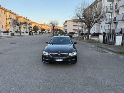 Usata BMW 518 Luxury Line 136 CV (100 kW) 2020 Nero Berlina