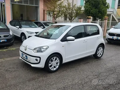 Begagnad VW up! 68 HK (50 kW) 2016 Vit Halvkombi