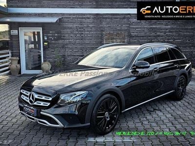 Usata Mercedes E220 All-Terrain 194 CV (142 kW) 2019 Nero Station wagon