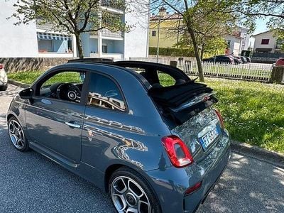 Usata Fiat 500 Abarth 145 CV (106 kW) 2018 Grigio Cabrio