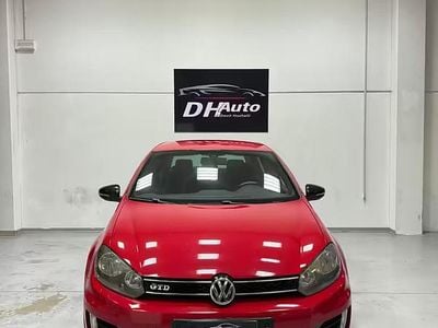 Usata VW Golf VI GTD 170 CV (125 kW) 2011 Rosso Utilitaria