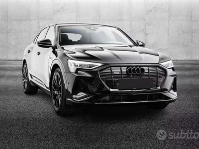 Usata Audi e-tron S-Line 230 kW (313 CV) 2021 Nero SUV