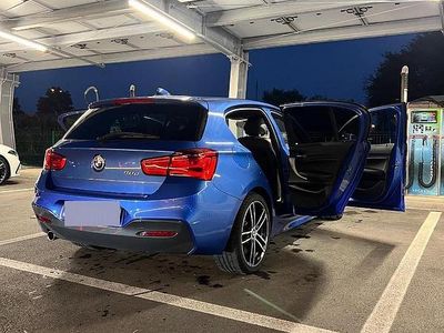 Usata BMW 118 M Sport 150 CV (110 kW) 2019 Blu Utilitaria