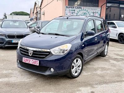 Usata Dacia Lodgy Prestige 116 CV (85 kW) 2016 Blu Monovolume