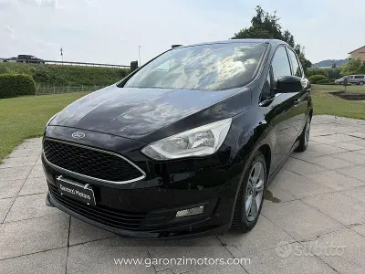 Usata Ford C-MAX Titanium 120 CV (88 kW) 2018 Nero Monovolume