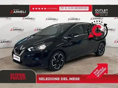 Usata Nissan Micra Acenta 92 CV (67 kW) 2022 Nero Utilitaria